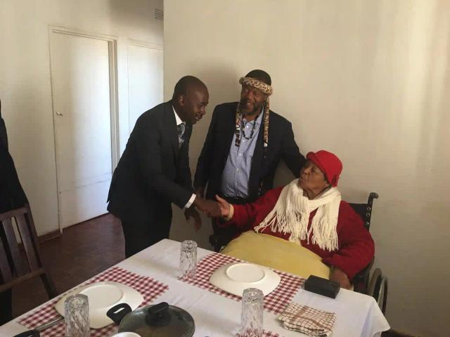 Chamisa Mourns Chief Ndiweni's Mother