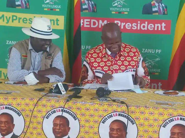 Chinamasa Reveals ZANU PF Succession Plan