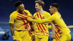 El Classico: Aubameyang Scores Brace As Barcelona Beat Real Madrid