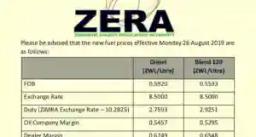 JUST IN: Government Increases Fuel Prices