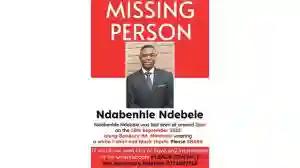 Kennedy Ndebele Son’s Goes Missing