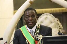 Mnangagwa Arrives In Kazakhstan from Azerbaijan