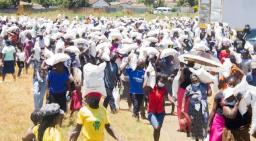 Uebert Angel Continues Donating Mealie-Meal