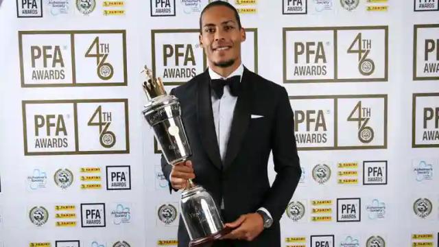 Virgil van Dijk Named England’s PFA Player Of The Year