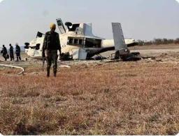 Zimbabwe Air Force Helicopter Crashes In Masvingo