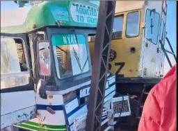 Bus-Train Collision Leaves One Dead, Seven Injured In Harare