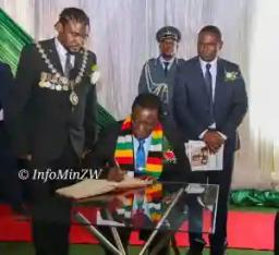 Gweru Confers Mnangagwa With Freedom Of City