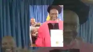 Hosiah "Kwachu Kwachu" Chipanga Gets PhD