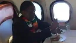 "I Eat Varieties Of Meat, When I Feel Like," - President Mnangagwa Tells Villagers