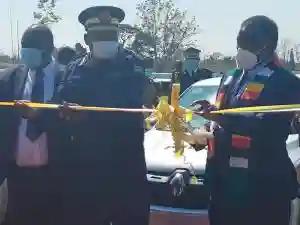 Mnangagwa Commissions 82 Police Vehicles