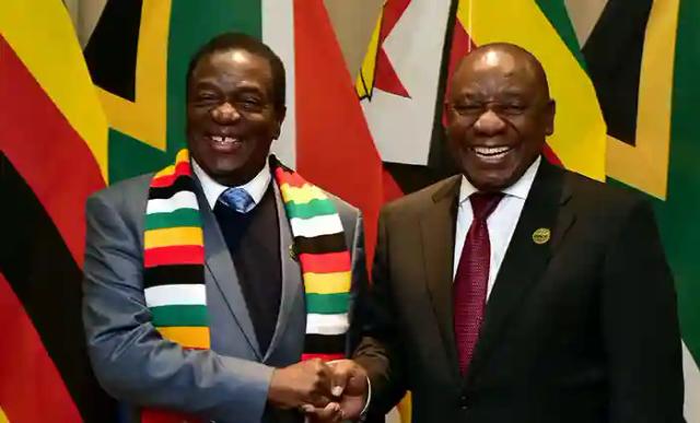 Mnangagwa, Ramaphosa Meet In Beitbridge