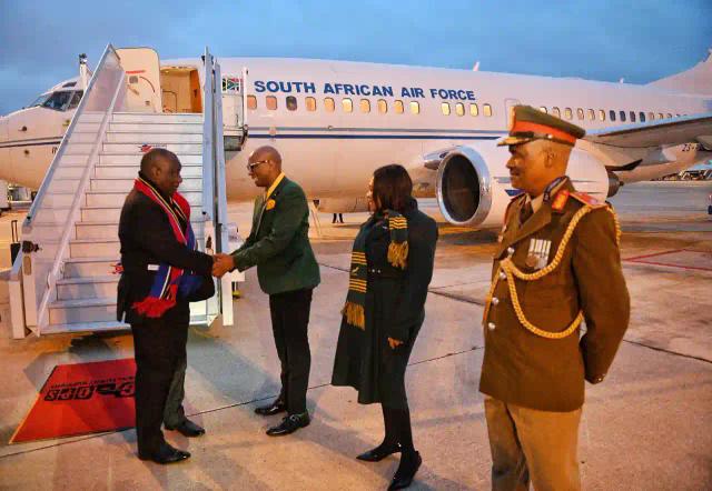 Ramaphosa In France To Cheer Springboks At Rugby World Cup Final