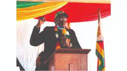 VP Mohadi Collapses At ZANU PF Rally